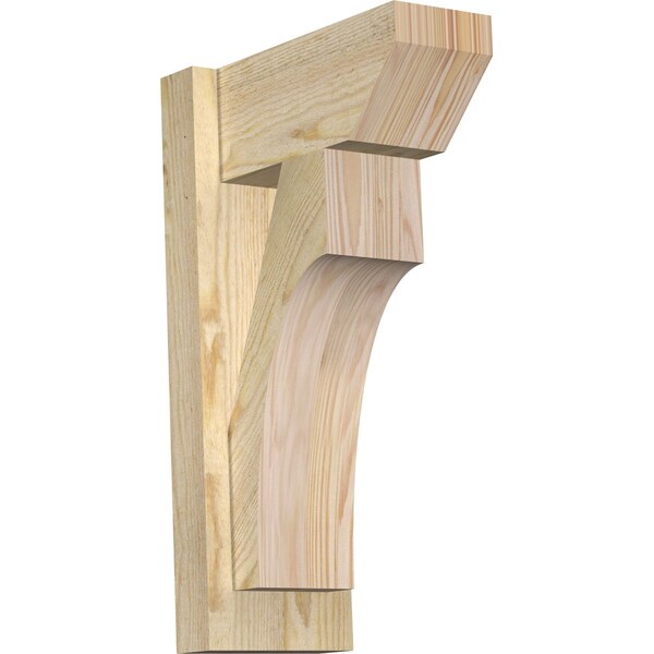 Ekena Millwork Westlake Slat Rough Sawn Outlooker, Douglas Fir, 6"W x 12"D x 20"H OUT06X12X20WTL06RDF - main